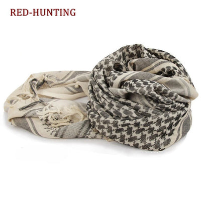 Tactical Keffiyeh Shemagh Arab Scarf Shawl Neck Cover Head