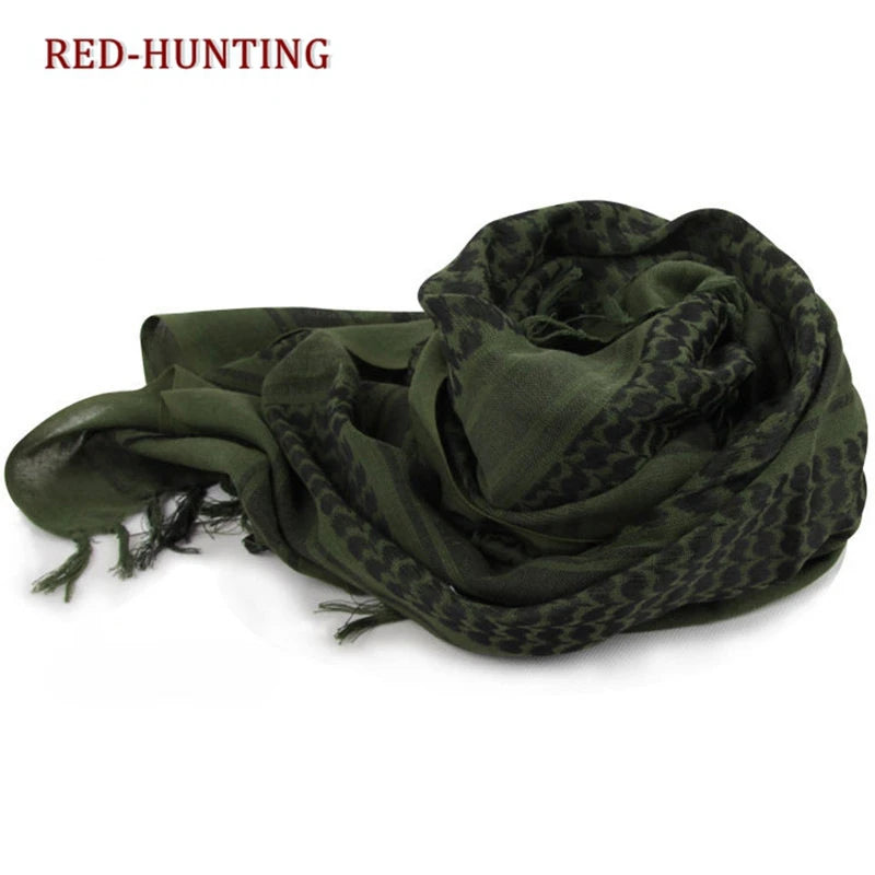 Tactical Keffiyeh Shemagh Arab Scarf Shawl Neck Cover Head