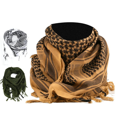 Tactical Keffiyeh Shemagh Arab Scarf Shawl Neck Cover Head