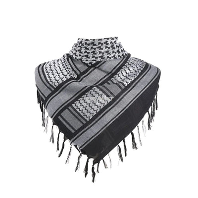 Shemagh Keffiyeh Shawl Neck Cover Airsoft CS Head Wrap Desert Scarve