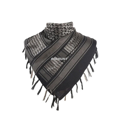 Men Women Tactical Keffiyeh Shemagh Arab Scarf Shawl Neck Cover