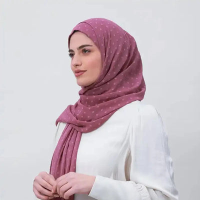 Chiffon Mini Pleated POM POM Shawl Non-iron Wrapped Chiffon pleated Hijab