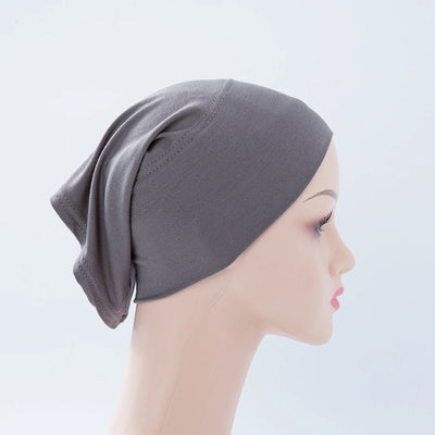 56 colors Fashion Women Inner Hijab Tube Muslim Cap Bonnet