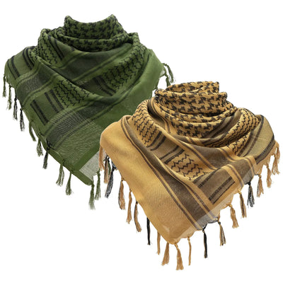 Men Women Tactical Keffiyeh Shemagh Arab Scarf Shawl Neck Cover