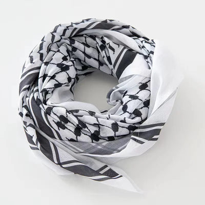 Shemagh Keffiyeh Shawl Neck Cover Airsoft CS Head Wrap Desert Scarve