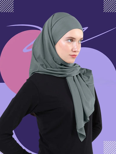 Sporty Muslim Instant Turban Muslim Headscarf Inner Hijabs Women