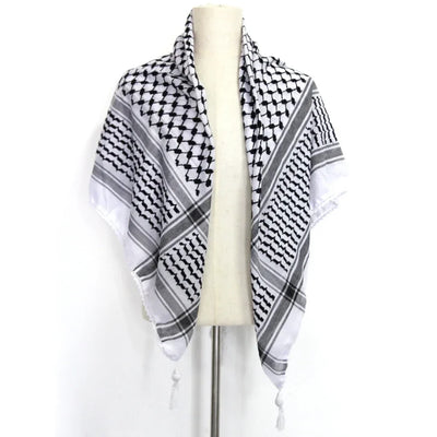 Hijab Shawl Stylish Unisex Shemagh Scarf Versatile and Fashionable Arab Headscarf