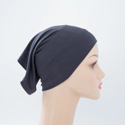 56 colors Fashion Women Inner Hijab Tube Muslim Cap Bonnet