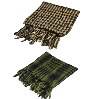 Keffiyeh Tactical Desert Scarf Wrap Shemagh Head Neck Arab Scarf Keffiyeh