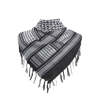 Men Women Tactical Keffiyeh Shemagh Arab Scarf Shawl Neck Cover